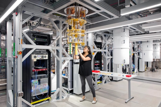 Phòng thí nghiệm Lượng tử của IBM ở New York. Ảnh: IBM