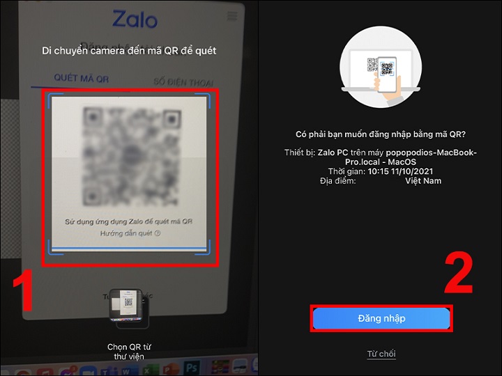 Hướng dẫn đăng nhập Zalo bằng mã QR trên máy tính